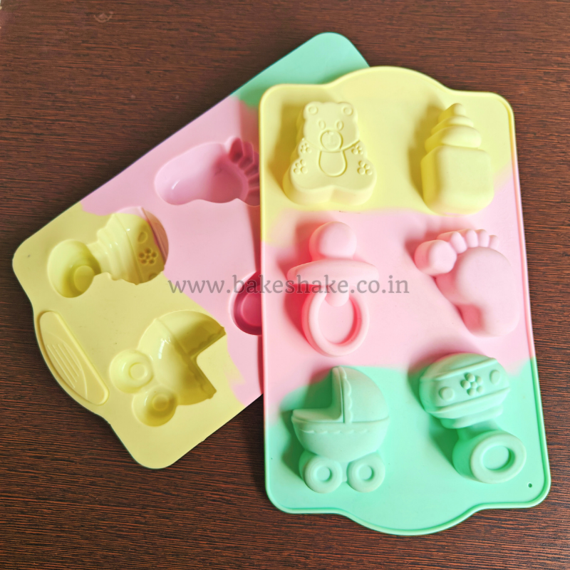 Baby shower silicone mold best sale